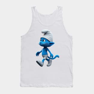 Smurf cat Tank Top